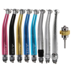 NSK Pana Max Style Dental High Speed Turbine Handpiece Push Button 4H / Rotors - Picture 1 of 37