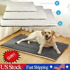 Haustier Hund Katzenbett beruhigend schlafender Zwinger Welpe super weiche Matte Pad Haustier Matratze USA - Bild 1 von 38