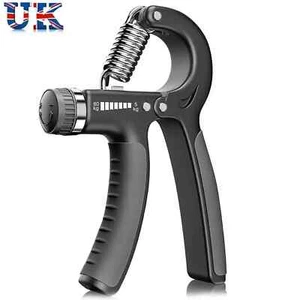 5-60KG Sport Hand grip Strengthener Adjustable Forearm Trainer Finger exerciser - Picture 1 of 9