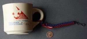1973 Boy Scouts of America Fall Roundup Steak & Shake restaurant souvenir cup--- - Picture 1 of 1