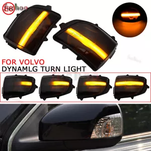 For Volvo XC90 XC70 2008 2009 2010 2011-2012 LED Sequential Turn Signal Light - Picture 1 of 8