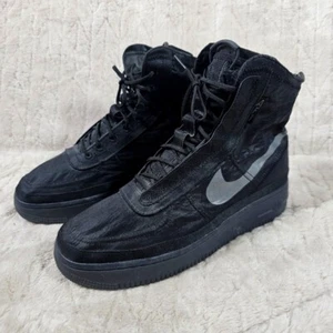 Nike Air Force 1 Zapatillas altas para mujer 9 Negras Streetwear Gorp BQ6096-001 - Imagen 1 de 10