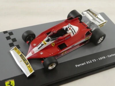 Altaya Die Cast F1 Ferrari 312 T3 #11 Carlos Reutemann 1978 1/43 LAF1588 - Immagine 1 di 2