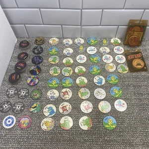 De colección Años 90 Colección Pogs Lion Kong Slammers Azulejos Vida Wackoids Variedad HG18 - Imagen 1 de 18