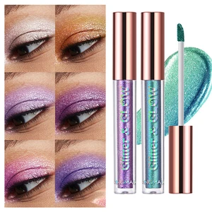Glitter Diamond Liquid Eyeshadow Chameleon Face Highlighter Shiny Eyeliner△ - Picture 1 of 33