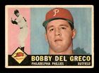 1960 Topps Set Break #486 Bobby Del Greco Vg *Obgcards*