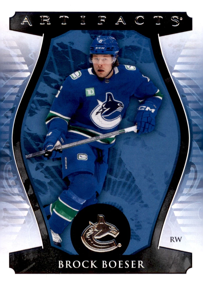2023-24 Upper Deck Artifacts #43 Brock Boeser - Image 1 of 2