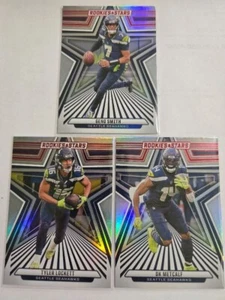 2024 Rookies & Stars Longevity Seahawks 3 Card Lot - Smith/Metcalf/Lockett - Picture 1 of 2