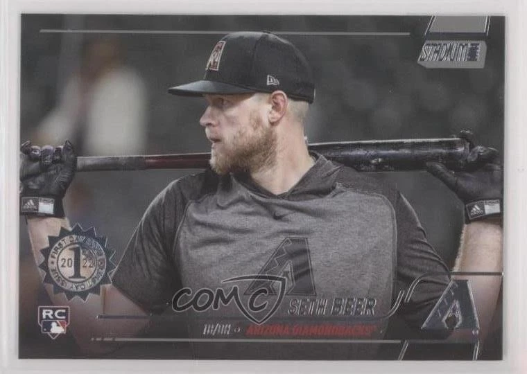 2022 Topps Stadium Club First Day Issue Seth Beer #98 Rookie RC - Image 1 of 2