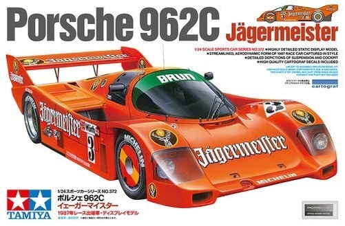 Tamiya 24372 1:24 Porsche 962C Jägermeister - Immagine 1 di 1
