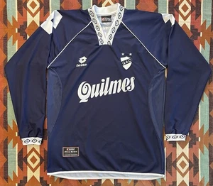 RARE Vintage LOTTO Quilmes Atletico Club 2002/2003 Away Jersey Men’s XL - Picture 1 of 11