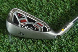 PING G15 4 IRON AWT STEEL STIFF FLEX YELLOW DOT LEFT HANDED LH ~ L@@K!! - Picture 1 of 12