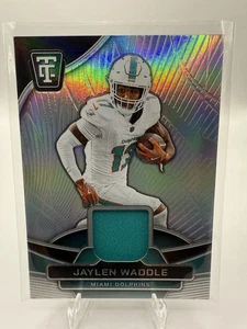 Espejo parche Jaylen Waddle 2024 Panini totalmente certificado platino/149 delfines - Imagen 1 de 2