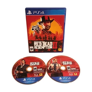 Red Dead Redemption II 2 Sony PlayStation 4 PS4 2 Discs Rockstar Games 2018 - Bild 1 von 7