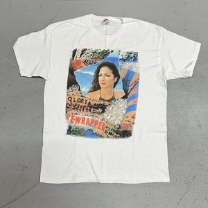 Maglietta Vintage 2004 Gloria Estefan Live & Re-Wrapped Tour L Ricky Martin Latina - Foto 1 di 13