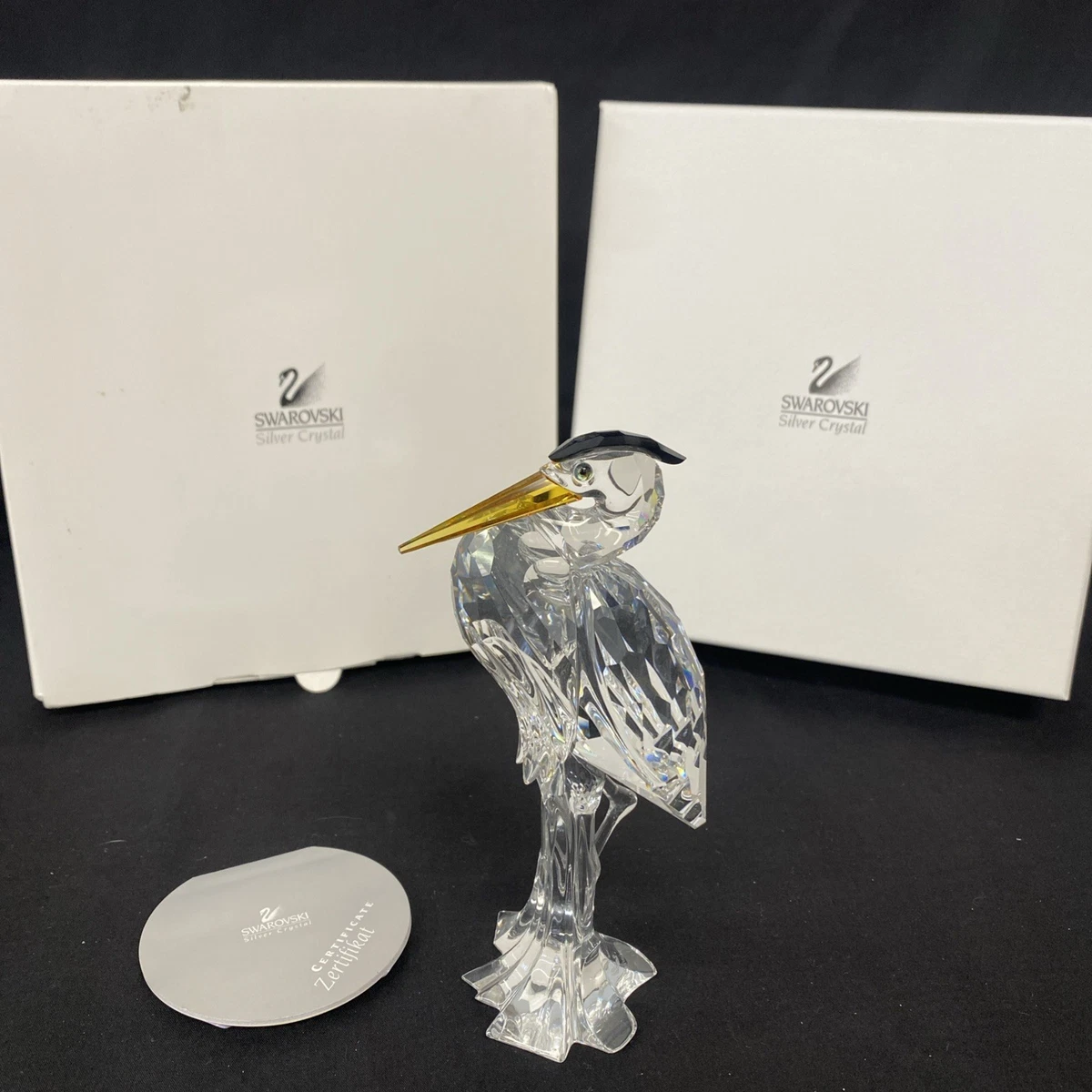 Swarovski Crystal Figurines Heron for sale | eBay