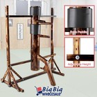 Wing Chun Solid Wooden Adjustable Frame Training Dummy Traditional Martial Arts