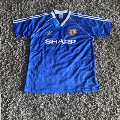 ADIDAS t shirt Retro Manchester United 1989/90