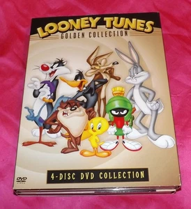 💥  Looney Tunes: Golden Collection: Volume One 1 [4 Disc DVD] Box Set - Foto 1 di 3
