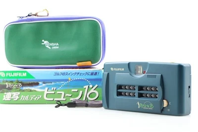 [Unused in Box] Fujifilm Fuji Rensha Cardia Byu-n 16 35mm Film Camera From JAPAN - Image 1 of 4