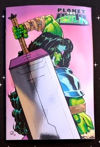 Planet She-Hulk #1 Matteo Lolli Foil Variant NM - Bild 1 von 1