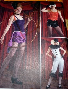 * NEU Erwachsene Zirkus Kostüm Schnittmuster Größe 14-16-18-20-22 UNGESCHNITTEN Cosplay - Bild 1 von 2
