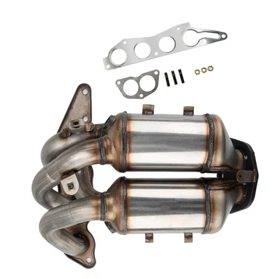 Convertidor catalítico colector para Mitsubishi Galant 2004-2012 2,4 L ajuste directo EPA Foto 1 de 4