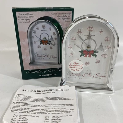Reloj HOWARD MILLER Sonidos de la Temporada Modelo 645-687 Nuevo en Caja Foto 1 de 4