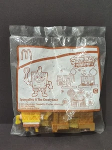 New 2021 McDonald's Malaysia SpongeBob Squarepants SPONGEBOB & THE KRUSTY KRAB - Picture 1 of 4