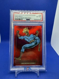 Speedball 2024 Marvel Masterpieces '92 Platinum /100 Red Precious Metal Gems PMG - Picture 1 of 2