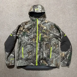 Under Armour Windstopper Camo Jacket Realtree Large - Picture 1 of 7