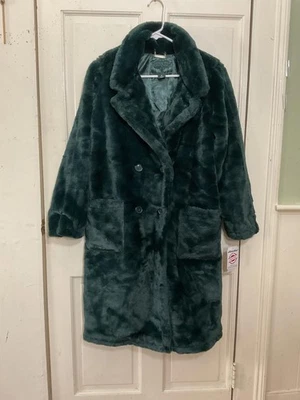 Jou Jou green faux fur small jacket - Image 1 of 4
