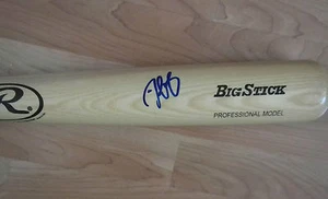 DEREK LEE CUBS ORIOLES PADRES MARLINS FIRMATO RAWLINGS PIPISTRELLO - Foto 1 di 2