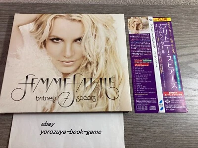 BRITNEY SPEARS-FEMME FATALE obi Japan import - Image 1 of 4