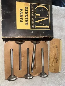 Vintage NOS 1955 Oldsmobile 8 Cylinder Exhaust Valves Set Of 5 - Picture 1 of 1
