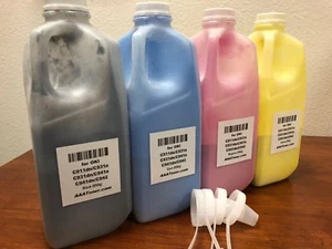 4 Toner Refill for use in OKI C900 series, C911, C931, C941, C942 (NO Chip) - Picture 1 of 7