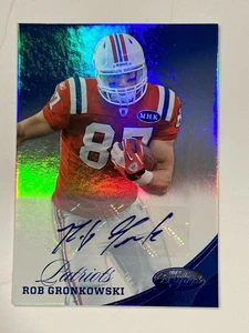 2012 Panini Certified Mirror Blue Signatures Rob Gronkowski #2 auto /49 - Picture 1 of 4