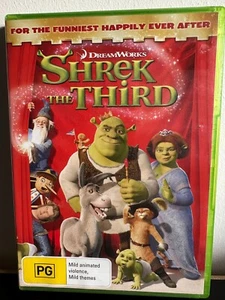 Shrek the Third DVD, 2007, Region 4 - Picture 1 of 3