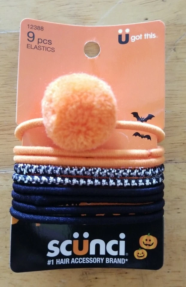 Accesorios para el cabello Scunci Halloween 9 bandas elásticas Foto 1 de 1