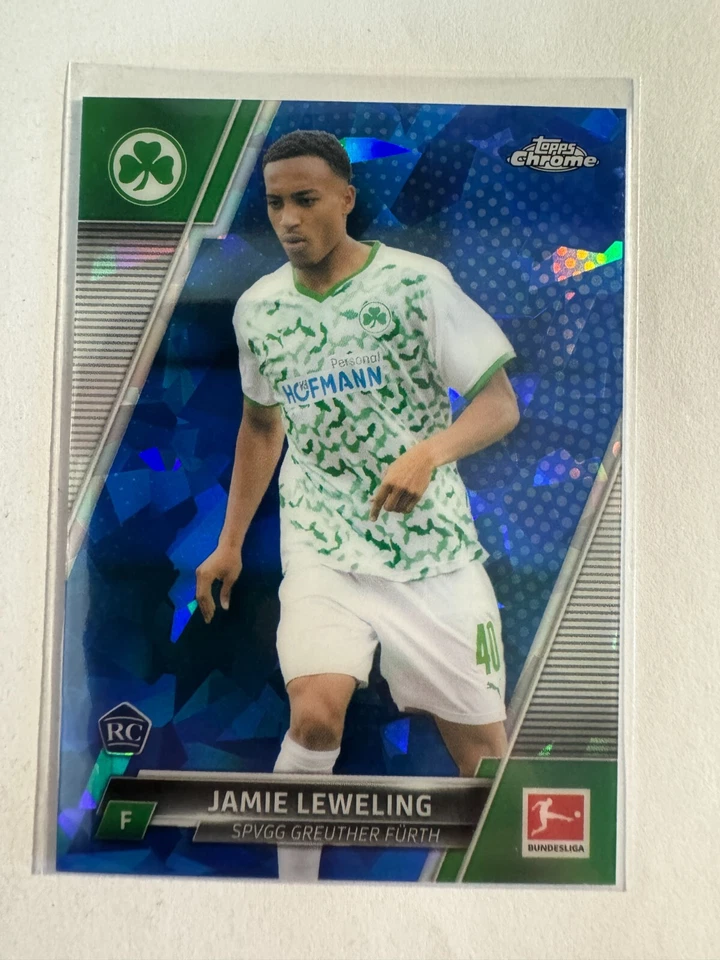 K210,065 - 2021-22 Topps Chrome Sapphire Bundesliga #44 Jamie Leweling - Image 1 of 1