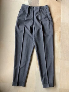ST. EMILE, graue HighWaist Hose, Grösse 40, reine Schurwolle, sommerlich - Bild 1 von 5