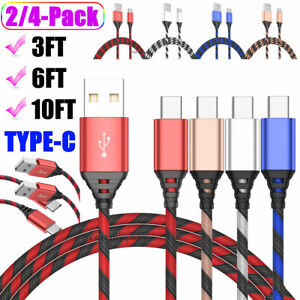 For Samsung Galaxy S23 S22 Ultra/+ S21 FE 5G Type C Charging Cable Charger Cords