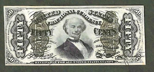 FRACTIONAL 50 CENTS ~ SPINNER TYPE II ~ FR 1339 ~ CHOICE CRISP UNCIRCULATED - Picture 1 of 2