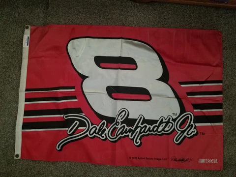 1999 Dale Earnhardt Jr #8 Sports Image 2.5' x 3.5' Grommet Flag Cover