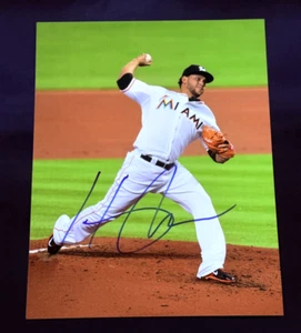 Henderson Alvarez Signed Autographed Miami Marlins 8x10 photo - Picture 1 of 1