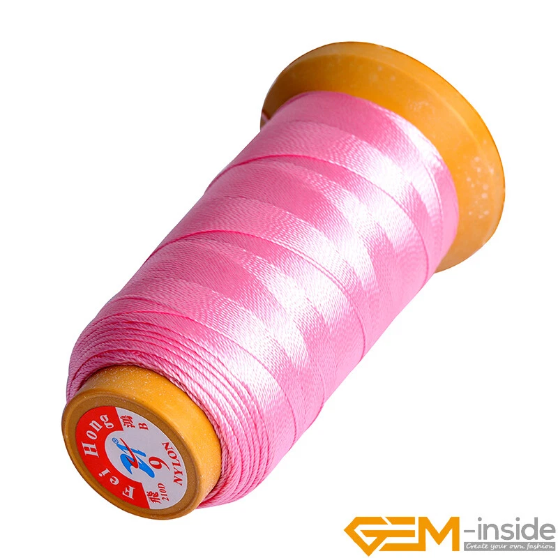 0.2mm 230 Meters 210D Polyester Sewing Thread Spool Set Making Thread Jewelry YB - Image 1 of 4