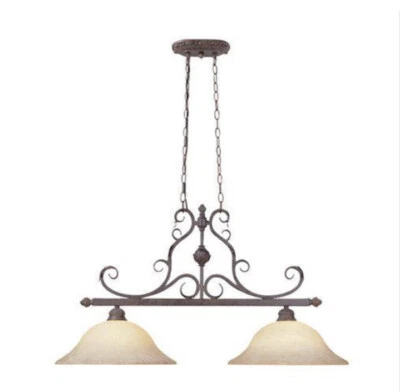 Fuente Diseñadores 91408-AO Antiguo Roble Isla Kadapa Luces Foto 1 de 3