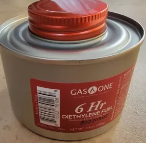 12 pack of 6hr Diethylene Fuel (sterno) Gas One - Picture 1 of 5