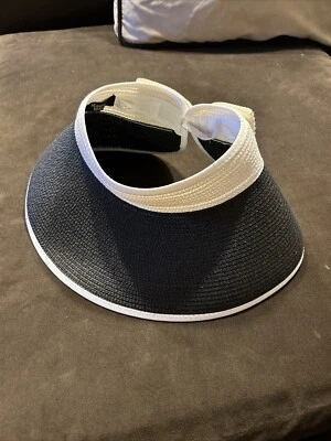 Magid Hats Straw (paper)Black & White  - Image 1 of 4