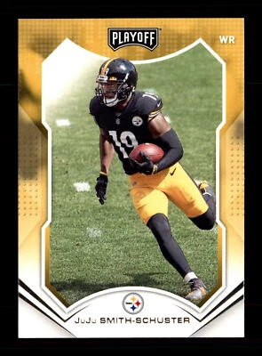2021 Panini Playoff #45 JuJu Smith-Schuster Pittsburgh Steelers Football Card - Image 1 of 2